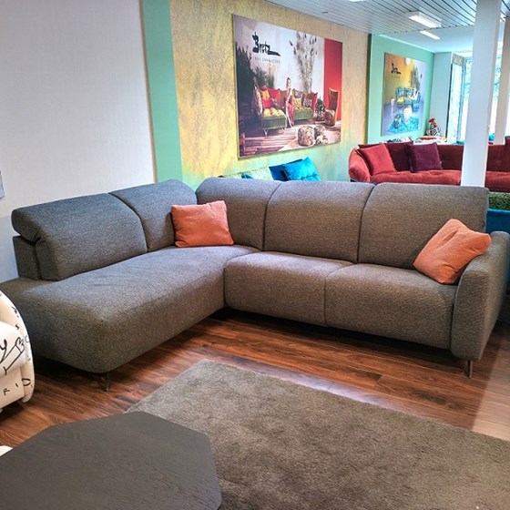 Babylon HOEKZETEL MET RELAX solden toonzaalmodellen zetelboetiek steenokkerzeel